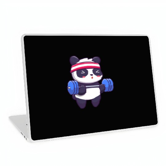 TEDDY BEAR TRAINING GYM Laptop Skins