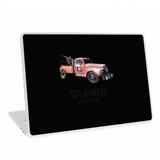 Old car city of Seligman in Arizonna, US Route 66 Laptop Skins
