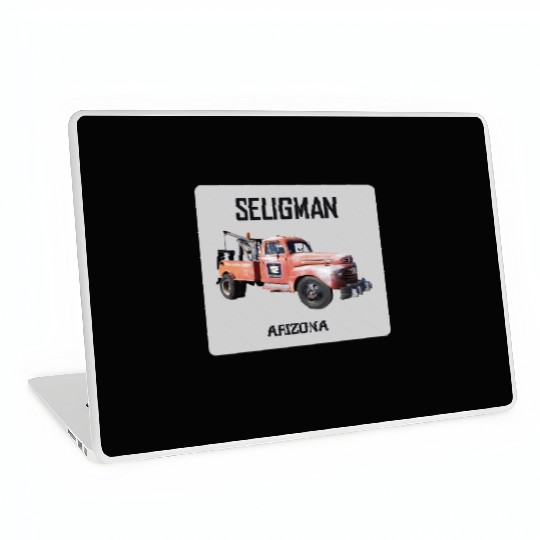 Old car city of Seligman in Arizonna, US Route 66 Laptop Skins