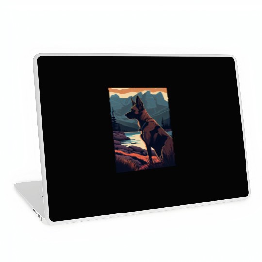 Belgian Malinois Nature Laptop Skins