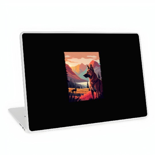 Belgian Malinois Nature Laptop Skins
