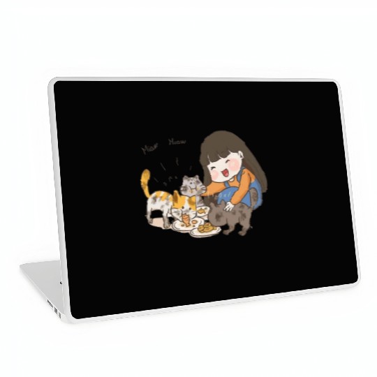 Crazy Cat Lady is My Destiny Laptop Skins