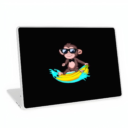 Funky Monkey Business Laptop Skins