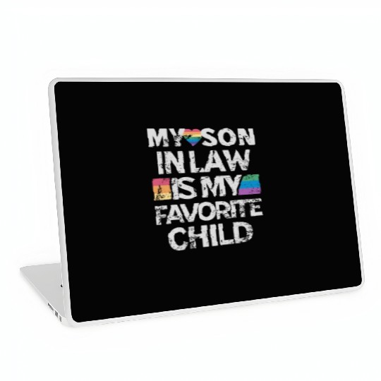 My Son In Law Is My Favorite Child Laptop Skins