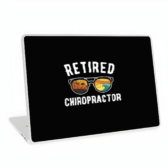 Beachy Retirement Fun for Childcare Worker Laptop Skins