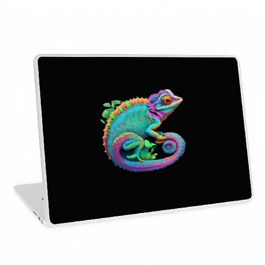 Cute Chameleon is a colorful beautiful Cute animal Laptop Skins