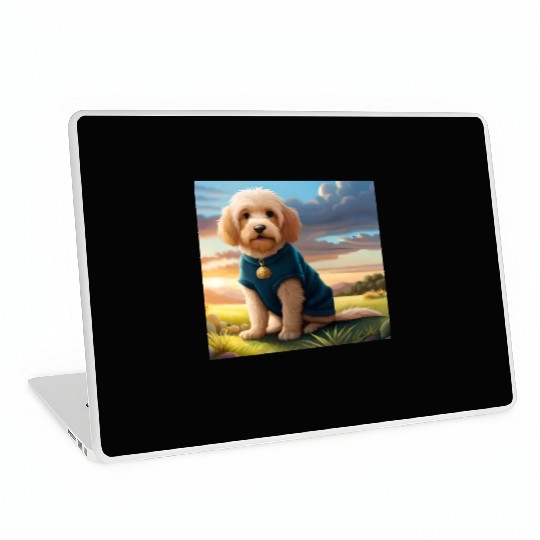 dog and wilderness Laptop Skins