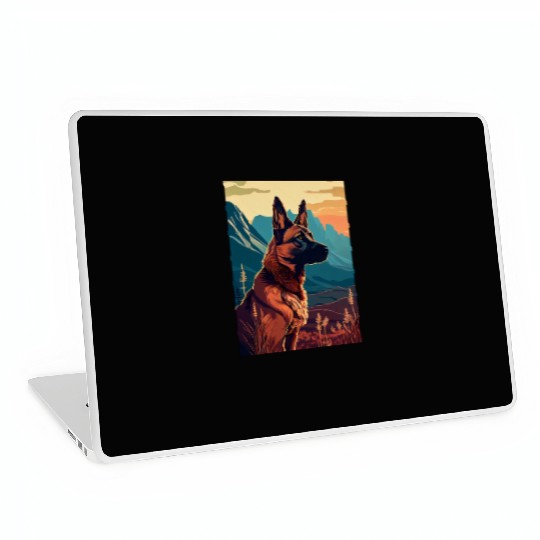 Belgian Malinois Nature Laptop Skins