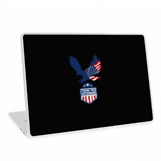 Happy Memorial Day Thank you Veterans American Laptop Skins