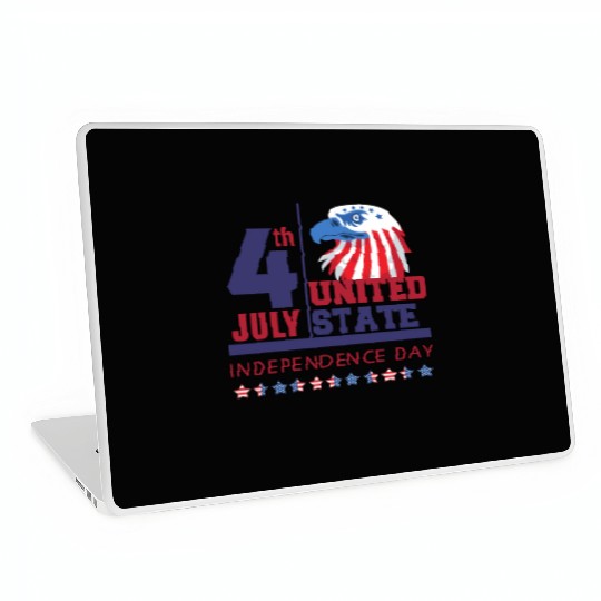 4th July Independence Day United State Eagle Laptop Skins