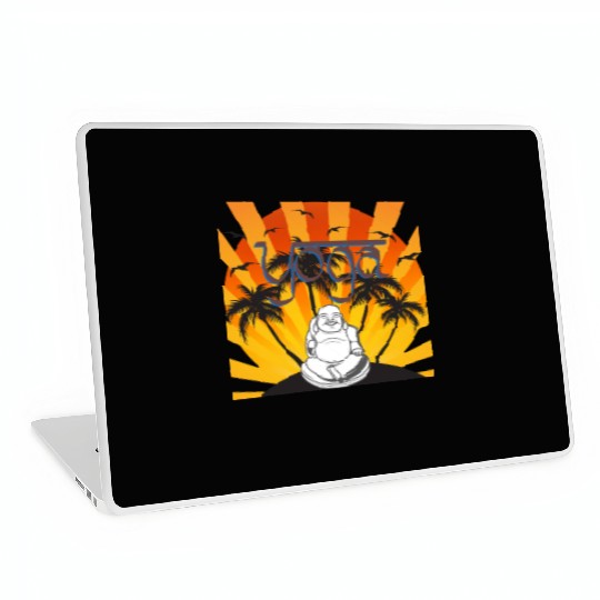 Jnanamama Yoga Maternity Buddha Laptop Skins