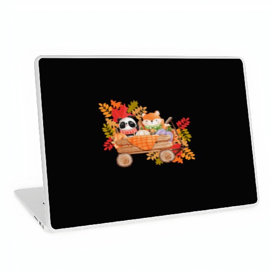 Autumn Friends Laptop Skins