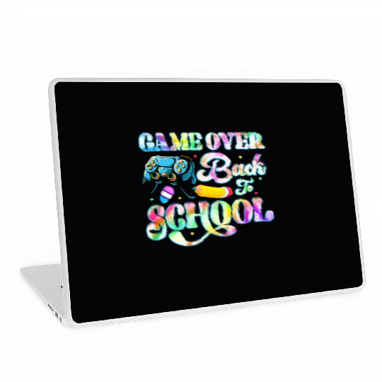 Funny Game Over Teacher Kids Video Game Back To Laptop Skins