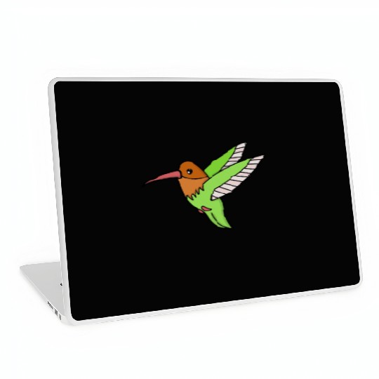 A Sweet Hummingbird Laptop Skins