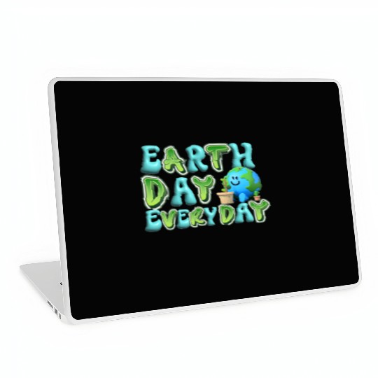 Earth day everyday Laptop Skins