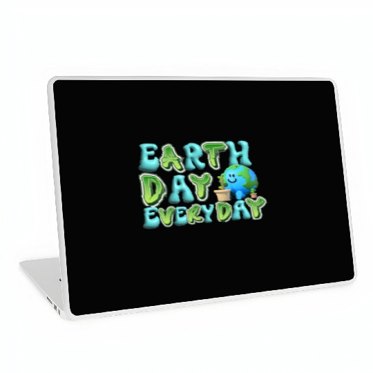 Earth day everyday Laptop Skins