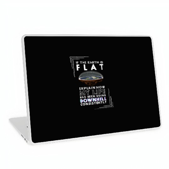 FLAT EARTH Laptop Skins