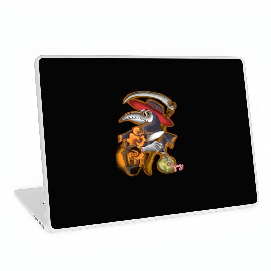 plague doctor Laptop Skins