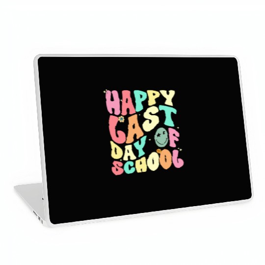 Groovy Happy Last Day of School Teacher Student Laptop Skins