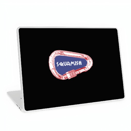 Squamish Rock Climbing Carabiner Laptop Skins