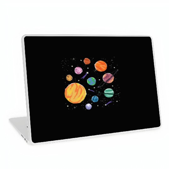 Solar System Planets Science Space Boys Girls Laptop Skins