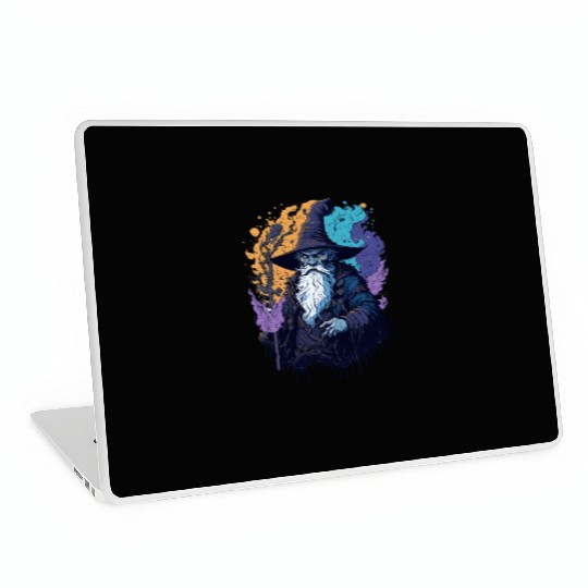 black wizard Laptop Skins
