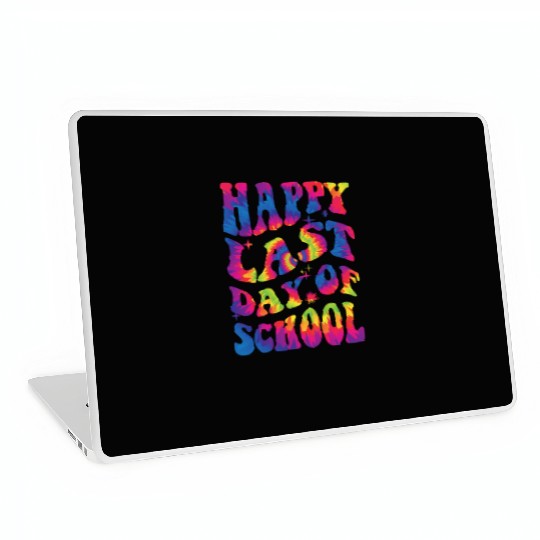 happy last day of school Teacher Women friend Gift Laptop Skins