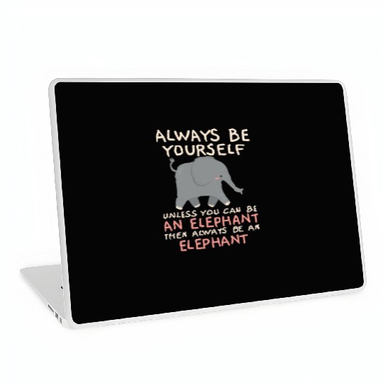 Elephant Lover Wildlife Animal Zoo Zookeeper Laptop Skins