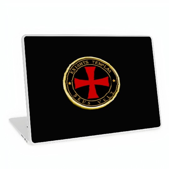 Knights Templar Deus Vult Laptop Skins