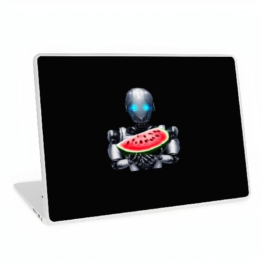 Watermelon for the robot Laptop Skins