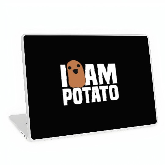 I Am Potato - Funny Potato, Food Laptop Skins