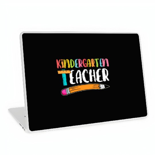 Back To School Kindergarten Teacher Laptop Skins