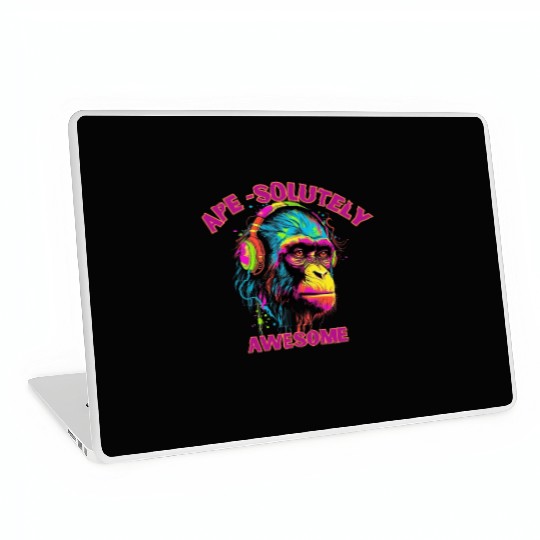 Unleash Your Wild Side with this Ape Laptop Skins