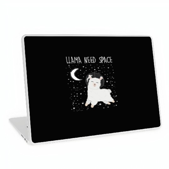 Llama Need Space Funny Llama Lover Animal Joke Laptop Skins