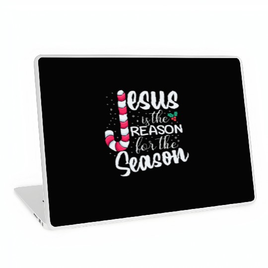 Jesus Is The Reason For The Season Christmas Laptop Skins