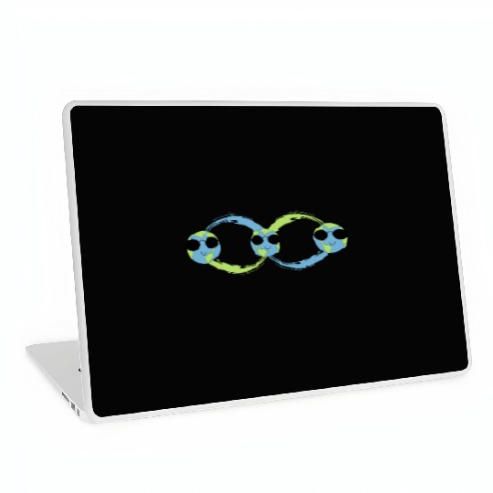 Infinity funny earth Laptop Skins