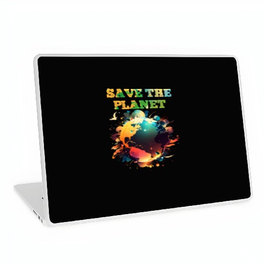 Save the Planet Climate and Nature Care Laptop Skins