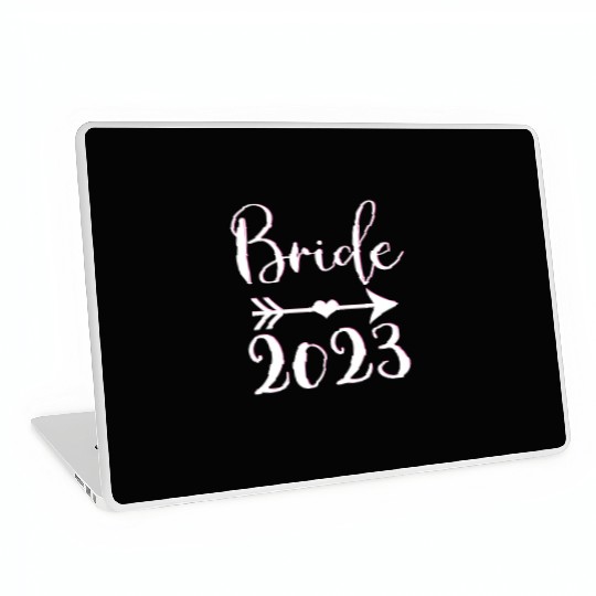 Bride To Be 2023 Engagement Getting Married Laptop Skins