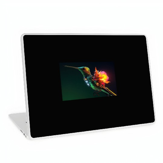 Techno Hummingbird Laptop Skins