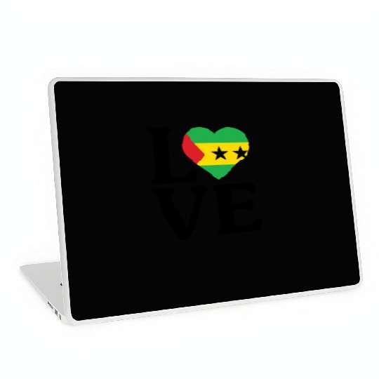 Love Sao Tome and Principe Laptop Skins
