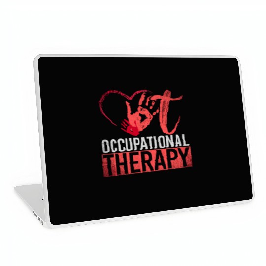 Ota Exercise Heart Hand Print Exercise Occupationa Laptop Skins