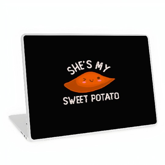 She'S My Sweet Potato I Yam Thanksgiving Laptop Skins