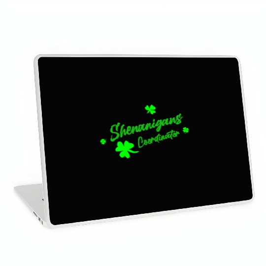 Shenanigans Coordinator Teacher St Patrick'S Day Laptop Skins