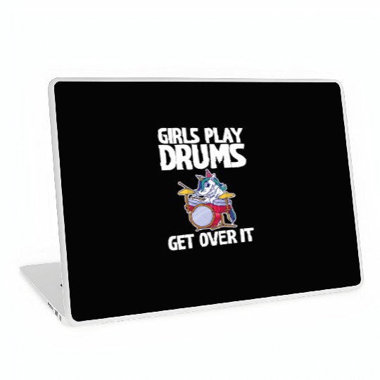 Girls Play Drums, Get Over It 2 Laptop Skins