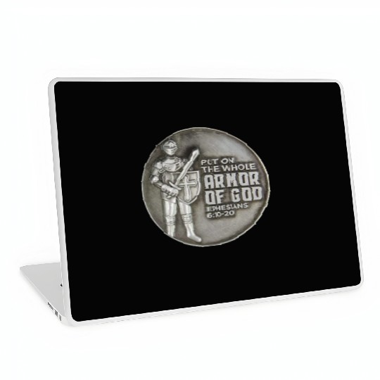 put on the full armor of god ephesians 6:10 Laptop Skins