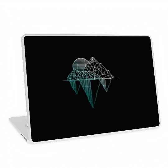 Mountains Hiking Camping Rock Climbing Camper Laptop Skins
