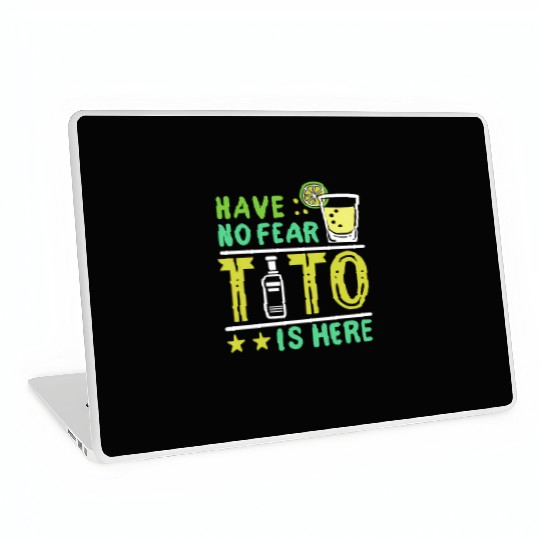 Vodka Tito Is Here Laptop Skins
