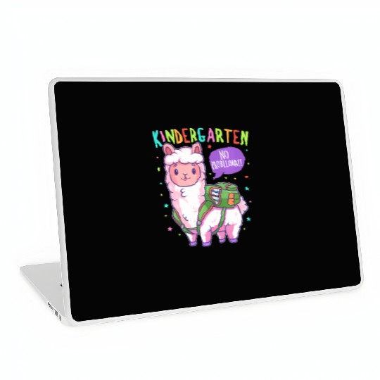 Llama Kindergarten No Probllama Back To School Laptop Skins