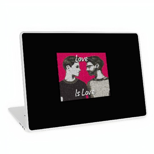 Love Is Love - Colorful LGBTQ Graphic Laptop Skins