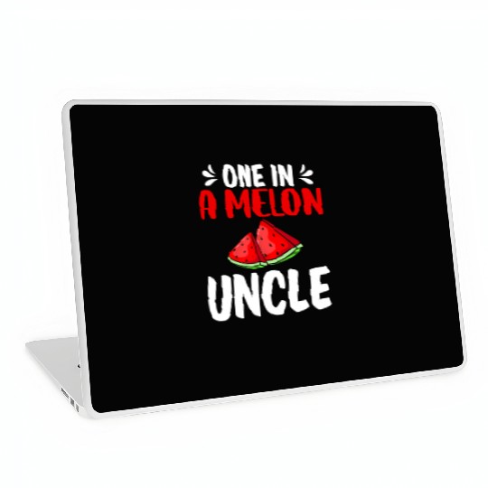 One In A Melon Uncle Watermelon Family Laptop Skins